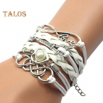 Punutud m&auml;hisega mitmekihiline kunstnahast k&auml;ev&otilde;ru retro mitmekihiline s&uuml;dametega torni n&ouml;&ouml;r punutud k&auml;epael meestele naistele tumelilla v&auml;rv