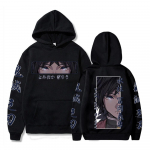 Demon Slayer Kimetsu No Yaiba Anime Hupparid Dressipluus Lahe Retro Giyuu Tomioka Silmad Graafika Talvine Mood &Uuml;legabariidilised Hupparid 4XL must