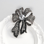 Vintage Pearl Bowknot prossid naistele R&otilde;ivad Mantel Ehted Peoaksessuaarid Kingitused