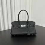 Haute Couture K&otilde;rgekvaliteediline Safi Niidist Peanahast Horisontaalne Plaatinkott Suure Mahutavusega Mitmek&uuml;lgne K&auml;sikott Naistele 29x15x15.5cm