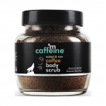 MCaffeine Naked & Raw Coffee Body Scrub, 100 g | Coconut | Tan Removal | Oily/Normal Skin | Paraben & SLS Free