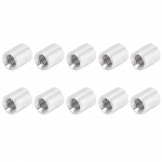 10 tk &uuml;mmargust vahet&uuml;kki alumiiniumisulamist sisekeermega samba &uuml;henduskolonni vahet&uuml;kki M4x0.7mm pikkusega 11mm