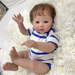 Realistlik 20 50cm Simulatsiooninukk Raven Pehme Puudutus Riidest Keha Uuestis&uuml;ndinud Nukud Elutruu K&auml;sitsi Juurdunud Juuksed Vasts&uuml;ndinud Beebinukk Laps V&auml;ikelaps M&auml;ngukaaslane M&auml;nguasjad cloth body