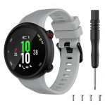 K&auml;epaela kellarihm koos t&ouml;&ouml;riistaga Garmin Forerunner 45 45S Garmin Swim 2 silikoonist asendustarvikute nutikella rihma tarvikud for Forerunner 45