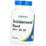 Kollajuure ekstrakt, Goldenseal Root 600, Nutricost 120 kaps (71647046) 120caps