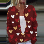 Naiste Mood S&otilde;brap&auml;eva S&uuml;dameprindiga Pikkade Varrukatega Kootud Kampsun N&ouml;&ouml;pidega Jakk XXXXXL sinine