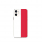 Coque T&eacute;lephone Drapeau Pologne &ndash; iPhone 12 mini
