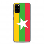 Coque T&eacute;l&eacute;phone &ndash; Samsung &ndash; Galaxy S20 Ultra &ndash; Drapeau Birmanie &ndash; Supp &ndash; Mitmev&auml;rviline