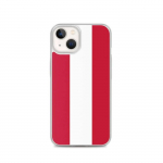 Coque iPhone &ndash; Drapeau Autriche &ndash; Supp &ndash; Plastikust l&auml;bipaistev &ndash; &Uuml;hilduv iPhone 13