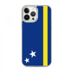 Coque iPhone &ndash; Drapeau Cura&ccedil;ao &ndash; iPhone 13 Pro Max &ndash; Supp &ndash; Mitmev&auml;rviline &ndash; Vertikaalne