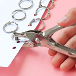 &Uuml;he auguga augustaja, l&auml;bim&otilde;&otilde;duga 6 mm, k&auml;sitsi paberil&otilde;ikur, paber scrapbookingu t&ouml;&ouml;riista jaoks, kodukontori koolitarbed Single hole