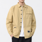 Uus kevadine &uuml;hev&auml;rviline s&auml;rk, pikkade varrukatega meeste moekas vabaaja s&auml;rk 3XL