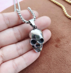 Punk kaelakeed Skull Pendant kett Goth Rock Halloween Hip Hop