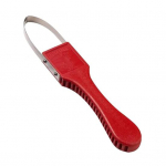 K&auml;sitsi silmusega umbrohut&otilde;rjemasin k&auml;sitsi l&otilde;igatud umbrohujuured metallist teravate teradega umbrohu eemaldaja &otilde;uetarvikud kollane