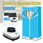 1000W Kaasaskantav Elektriline Riidekuivati Garderoob Kuivatusmasin 220V Majapidamises Kasutatav Kuivatuskapp Roostevabast Terasest Toru Riie
