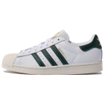 Adidas Superstar Valge Collegiate Green Unisex Tossud Cloud-White Kuldse Fooliumiga GZ1604 38