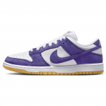 Nike Dunk Low SB Lilla Suede Unisex Tossud Court-Purple White Gum-Light-Brown DV5464-500 42