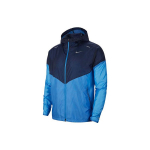 Nike Windrunner Kootud V&auml;rviline Kapuutsiga Jakk Meeste &Uuml;ler&otilde;ivad Sinine CK6342-402 M