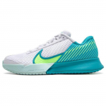 NikeCourt Air Zoom Vapor Pro 2 Valge T&uuml;rkiissinine Laim Naiste Tennised Laim-Blast T&uuml;rkiissinine-Nebula DR6192-103 35.5