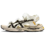 Asics Trouble Smile X Kahana Sd2 Mugavad Kerged Trendikad Spordisandaalid Unisex Sandaalid Valge Must 1203A357-100 40