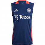 Adidas Sport Performance Varrukateta &Uuml;mmarguse Kaelusega Jalgpallis&auml;rk Meeste Topid Sinine IT2019 S