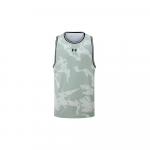 Under Armour V&auml;li Hingav Kiirkuiv L&otilde;tv Jooks Fitness &Uuml;mmargune Kaelus Varrukateta Vest Unisex Top Valge 24500110-100 M