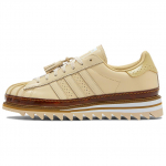 CLOT x adidas Superstar Crystal Sand Unisex tossud Kreemjas Hazy-Beige Pilvevalge JQ6117 46