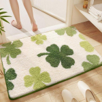 Luksuslik pehme mikrokiust Shaggy Mats vannimatt vannitoa jaoks libisemisvastane vannitoavaip WC-potis imav karusnahast vannitoavaip 40 x 60 cm 1pc