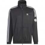 Adidas Originals RT TT U2 Mugav Spordiklassika Tuulekindel Retro Seisukrae Triibuline Jakk Unisex Jakk Must JL8396 XXL