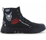 Palladium x Stranger Things - Pampa Hellfire - Stiefel Boots Schuhe Schwarz 74496-001-M ORIGINAL EU 44.5 UK 10 must