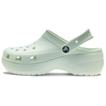 Crocs Classic Platvorm Crocs Mugavad Lihtsad Crocsid Naiste Crocsid Hele-Roheline 206750-3YF 34-35
