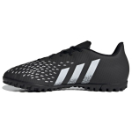 Adidas Predator Freak .4 &Uuml;marotsaline Paeladega TF (Kummist naastud) Libisemisvastased jalgpallikingad Meeste jalgpallikingad Must Valge FY1046 44⅔