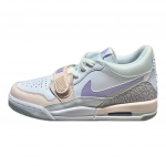 Jordan Legacy 312 Mugavad Spordijalatsid Vastupidavad Keskmise s&auml;&auml;rega Laste Korvpallijalatsid Laste korvpallijalatsid Roosa Lilla HF0747-151YC 38.5