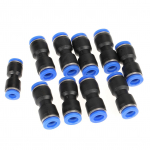 30 pcs Quick Release Straight Push Connectors Air Line Fittings for 1 4 5 16 3 8 Tube