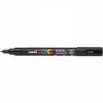 POSCA Marqueur Pointe Conique Fine Noir must