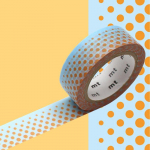 Masking Tape MT nu&eacute;e de pois orange oranž