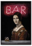 Plakat old wisky leonardo da vinci 21x30 cm
