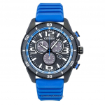Citizen Brycen Kronograaf Silikoonrihm Must Tihvt Eco-Drive AT2586-05E 100M Meeste K&auml;ekell must
