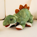 45 cm Laste multikas dinosauruste pl&uuml;&uuml;sist nukk 3D seljakott Naljakas t&auml;idisega m&auml;nguasi Stegosaur Lastele Moodne seljakott Lastele Kingitused Dekoratsioon 45X18X21cm