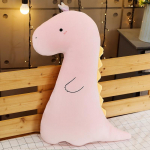 Uus &uuml;lipehme dinosaurusest pl&uuml;&uuml;sist padi m&auml;nguasi t&auml;idisega koomiksimajast loom krokodillnukk l&otilde;unapadi k&otilde;rge kvaliteediga beebit&uuml;drukute s&uuml;nnip&auml;evakingitus 60cm roosa