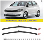VW Golf Plus 521 2009-2014 Kojamees 28 + 28 jaoks VW Golf Plus 521 2009-2014 28 inch + 28 inch