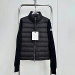 Laos: 2025 Naiste P&uuml;stkraega Puhviparkka, Patchwork Villakootud Varrukad, Soonikuga Kerge Vabaaja &Uuml;ler&otilde;ivad S&uuml;giseks/Talveks Medium