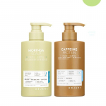 Orzena Juuste v&auml;ljalangemise vastane &scaron;ampoon 2-paki komplekt (Moringa Perfect 500ml + Kofeiiniga Proteiin 500ml)