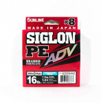 Sunline PE Line X8 Siglon Advance 300M PE 1.2 16LB sinine (6377) t&uuml;rkiissinine v&auml;rv