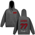Sombr Hilised &Otilde;htud & Nooruslik Armastus Tuur 2025 Huppar Mehed Naised Pikkade Varrukatega L&otilde;tv Vabaaja Esteetiline Dressipluus Hip-hop Pullover S gray