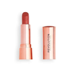 Rouge &agrave; l&egrave;vres - MAKE UP REVOLUTION - Satin Kiss - Rouge - Satin&eacute; - Non waterproof punane