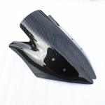 Motorcycle Windshield For Kawasaki Z1000 2007 2008 2009 Z 1000 z 1000 Carbon WindScreen Double Bubble NINJA z1000 07 08