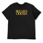 Bee Gees Odessa T-s&auml;rk kiiresti kuivavad suvised topid suuremad topid suuremad riided meeste graafilised t-s&auml;rgid hip hop S mitmev&auml;rviline