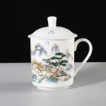 Shangqi Keraamilised kaanega teetassid (2-pakk)