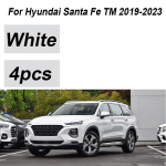 4PCS Painted For Hyundai Santa Fe TM Body Kit 4th gen - Front Mudflaps Rear Muds Guard Flap Fenders Car Accessories sinine